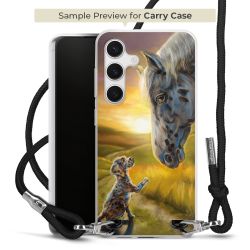 Carry Case Fabric black/silver