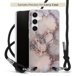 Carry Case Transparent Fabric black/silver