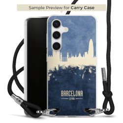 Carry Case Transparent Fabric black/silver