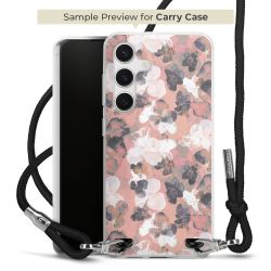 Carry Case Transparent Fabric black/silver