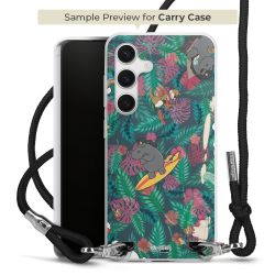 Carry Case Stoff schwarz/silber