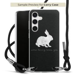 Carry Case Transparent Fabric black/silver