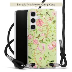 Carry Case Transparent Fabric black/silver