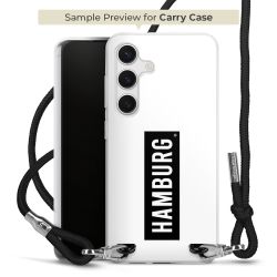 Carry Case Stoff schwarz/silber