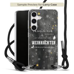 Carry Case Stoff schwarz/silber