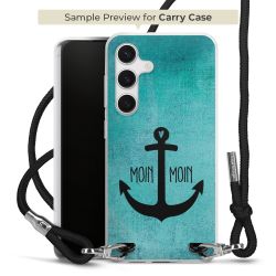 Carry Case Stoff schwarz/silber