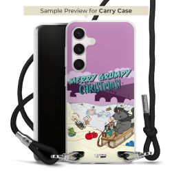 Carry Case Stoff schwarz/silber