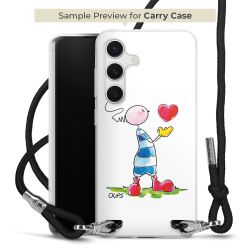 Carry Case Stoff schwarz/silber