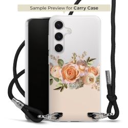 Carry Case Transparent Fabric black/silver