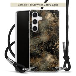 Carry Case Transparent Fabric black/silver