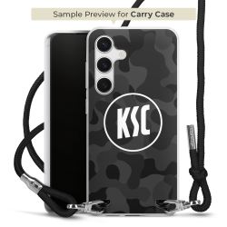 Carry Case Stoff schwarz/silber