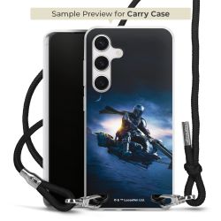 Carry Case Stoff schwarz/silber