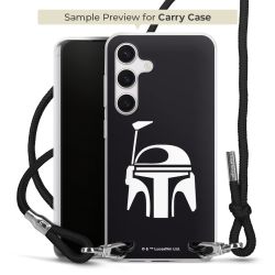 Carry Case Stoff schwarz/silber