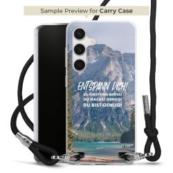 Carry Case Stoff schwarz/silber