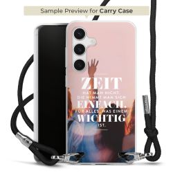 Carry Case Stoff schwarz/silber