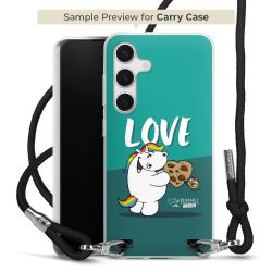 Carry Case Stoff schwarz/silber