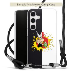 Carry Case Stoff schwarz/silber