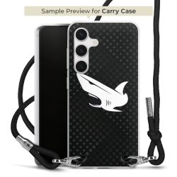 Carry Case Stoff schwarz/silber