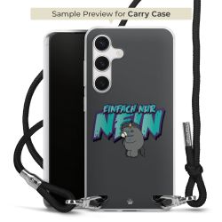 Carry Case Stoff schwarz/silber