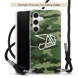 Carry Case Stoff schwarz/silber