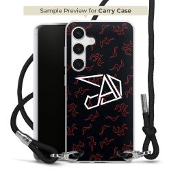 Carry Case Stoff schwarz/silber