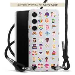 Carry Case Fabric black/silver