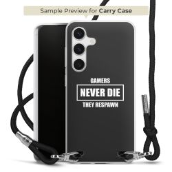 Carry Case Fabric black/silver
