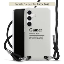 Carry Case Fabric black/silver
