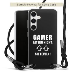 Carry Case Stoff schwarz/silber