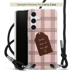 Carry Case Stoff schwarz/silber