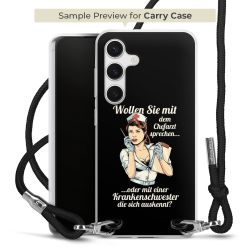 Carry Case Stoff schwarz/silber