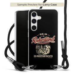 Carry Case Stoff schwarz/silber