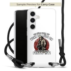 Carry Case Stoff schwarz/silber