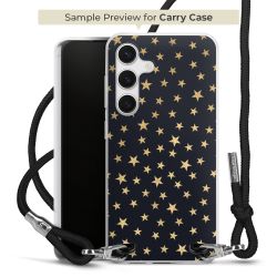 Carry Case Transparent Fabric black/silver