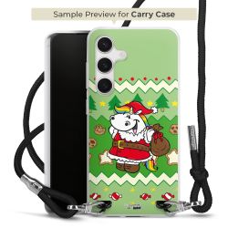 Carry Case Stoff schwarz/silber