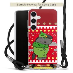 Carry Case Stoff schwarz/silber