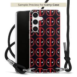 Carry Case Transparent Fabric black/silver