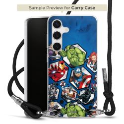 Carry Case Fabric black/silver