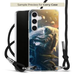 Carry Case Stoff schwarz/silber