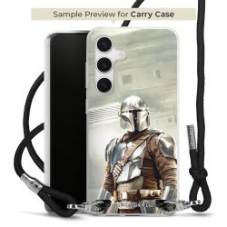 Carry Case Stoff schwarz/silber