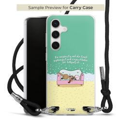 Carry Case Stoff schwarz/silber