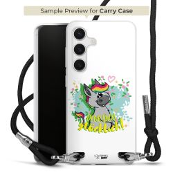 Carry Case Stoff schwarz/silber