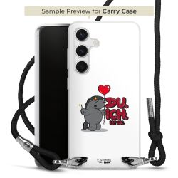 Carry Case Stoff schwarz/silber