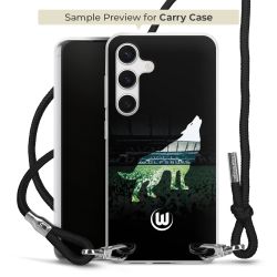 Carry Case Stoff schwarz/silber