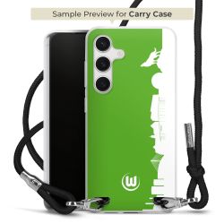 Carry Case Stoff schwarz/silber