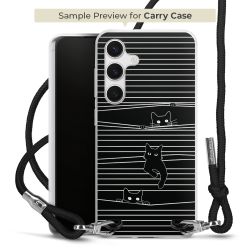Carry Case Fabric black/silver