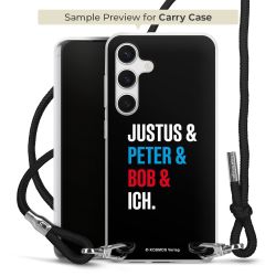 Carry Case Stoff schwarz/silber