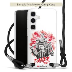 Carry Case Stoff schwarz/silber