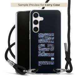 Carry Case Stoff schwarz/silber