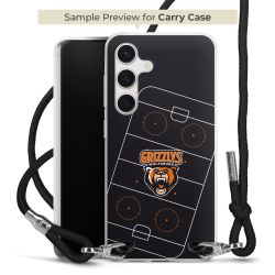 Carry Case Stoff schwarz/silber